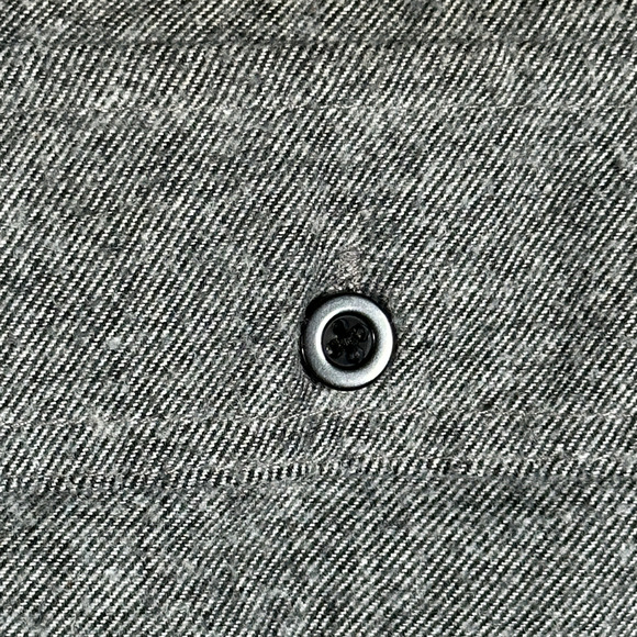 Hard Truth Shirt Adult SMALL Gray Burnside Flannel Indiana Distilling Promo - Picture 4 of 10